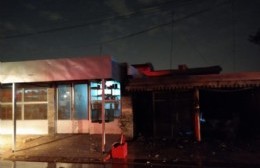 Incendio en una vivienda de 34 y 165