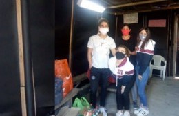 Alumnos de 6° del Basiliano entregaron donaciones a comedores y van por más