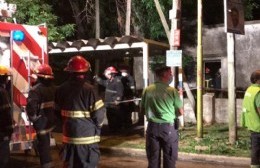 Falleció un hombre en un incendio en calle 11 y 152