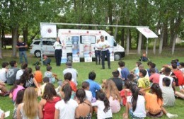 La campaña "¡Todos en Alerta!" llegó a la Colonia Municipal