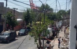 Toda una familia quedó en la calle tras el incendio de su vivienda