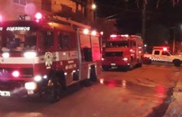 Incendio en un galpón de 34 casi Montevideo