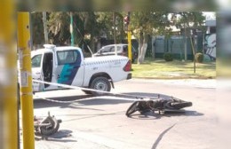 Dos heridos en un choque de motos en la Avenida Montevideo