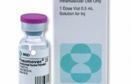 Está disponible en las salitas la vacuna antineumocócica Neumo 23