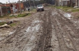 Penurias en Villa Roca por la condición de las calles