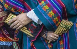 Encuentro de Sikuri en Casa de Cultura
