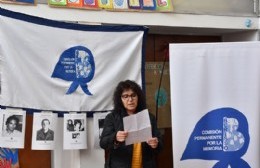 Acto en conmemoración a exalumnos de la Media N° 1 desaparecidos en la dictadura