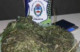 Incautaron casi un kilo de marihuana en una vivienda de calle 125