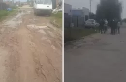 16 entre 149 y 150: quejas por el estado de la calle
