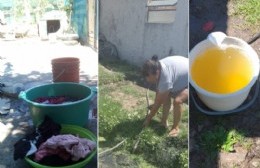 Preocupación por el agua en distintos puntos de la ciudad