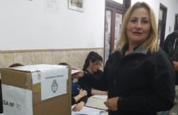 Lorena Russillo: "Contentos por el voto de la gente y tranquilos"