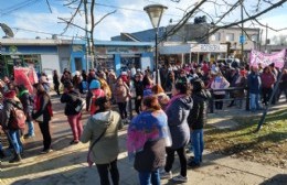 Masiva marcha ante la violencia de género