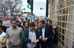 Caminata de Garro y Nedela en 122 y 80: reflotaron la idea de regionalidad, caballito de batalla de cada campaña