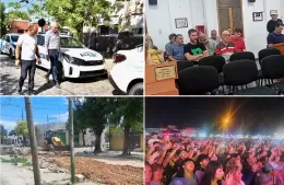 Diciembre de jura de legisladores, cortes de calles sin comunicar y una buena fiesta popular en el Parque Cívico