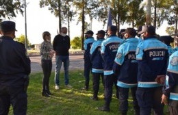 Cadetes de la Escuela de Policía realizan prácticas de formación en nuestra ciudad