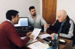 Reunión para coordinar el cobro de tasas a puestos que se instalen durante la Fiesta del Inmigrante