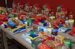 La Juventud Radical de Berisso entregó donaciones de alimentos en distintos barrios