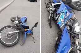 Motociclista falleció tras despistar y chocar contra un poste