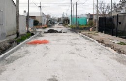 Completan los trabajos de pavimentación de calle 174 entre 36 y 38