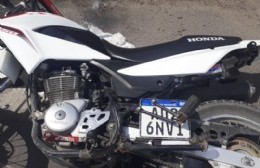 Choque en La Portada y 159: motociclista herido