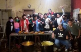 Continúa la olla popular en el barrio Nueva York y buscan sumar colaboración