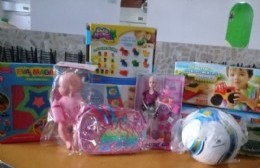 El STMB comenzó con la entrega de juguetes por el Día del Niño