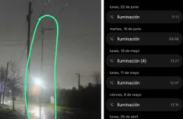 Vecinos denuncian que una luminaria lleva más de tres meses sin funcionar en Barrio Obrero