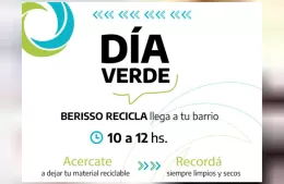 “Berisso Recicla” continúa en barrios de la ciudad