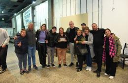 En La Franja, Cagliardi se reunió con la juventud