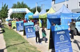 "El Estado en Tu Barrio" funciona hasta el viernes en Villa Progreso