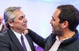 Mincarelli y Alberto Fernández, juntos en San Martín