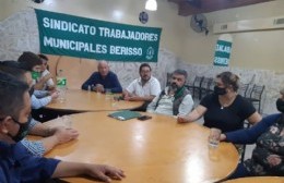 Integrantes de la Federación bonaerense de Sindicatos Municipales estuvieron en Berisso