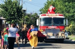 Satisfacción: la palabra que mejor describe la movida de Bomberos en su clásico recorrido por Berisso