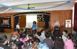 Agentes de Seguridad Vial brindaron charla a los alumnos primarios