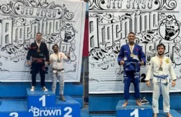 Dos berissenses campeones en el Master Argentino de Jiu-Jitsu