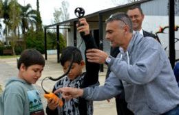 Comenzaron las clases prácticas sobre meteorología