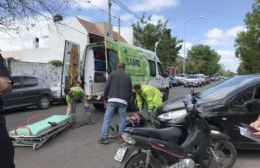 Otro accidente en Avenida Río de Janeiro y 166