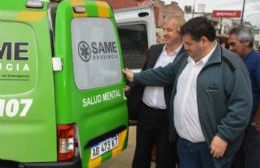 Jornadas sobre consumo problemático: Se entregó una unidad móvil de traslado