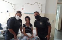 Cataleya Machado, la beba que nació en un móvil policial