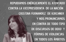 Repudio de la Liga Amistad al atentado contra Cristina