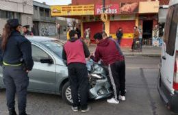 Choque en Montevideo y 11