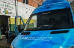 Punto Móvil del RENAPER para la tramitación de DNI