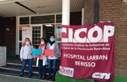 Jornada de visibilización de la CICOP en el Larraín: “Todavía estamos a la espera del llamado a paritarias”