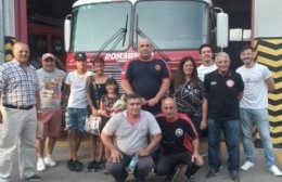 Bomberos entregó los premios a los favorecidos por el bono contribución