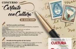 Se extiende la recepción de cartas para el concurso “Carteate con cultura”