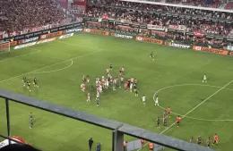 Estudiantes ganó y despidió con mucha emoción a Domínguez