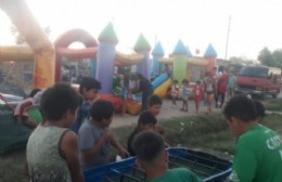 Villa Roca: festejos para los más chicos con la llegada de Papá Noel