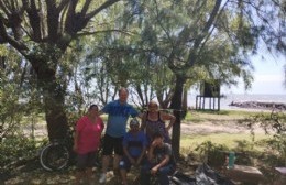 Hugo Dagorret recorrió Palo Blanco: "El estado de la playa es deplorable"