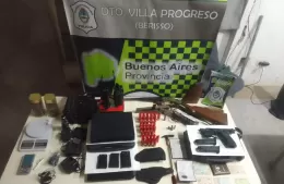 Lo denunciaron por disparar al aire: en su casa le encontraron armas y drogas
