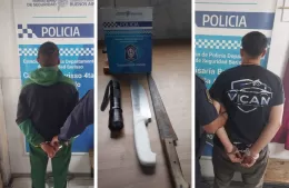 De locos: una pelea en la calle terminó con un ataque con una picana y dos aprehendidos